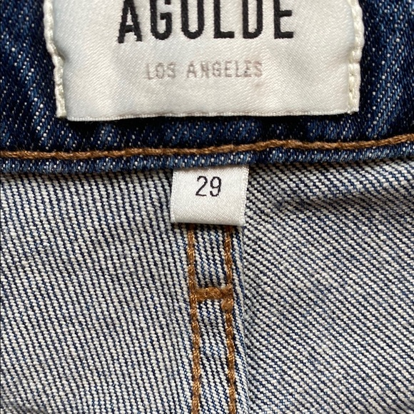 Agolde Harper Mid Rise Wide Leg Jeans Size 29 - Picture 8 of 14
